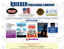 Tablet Screenshot of krieger-publishing.com